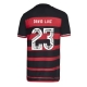 Flamengo David Luiz #23 Replike Domaci Dres 2024-25 Kratak Rukav